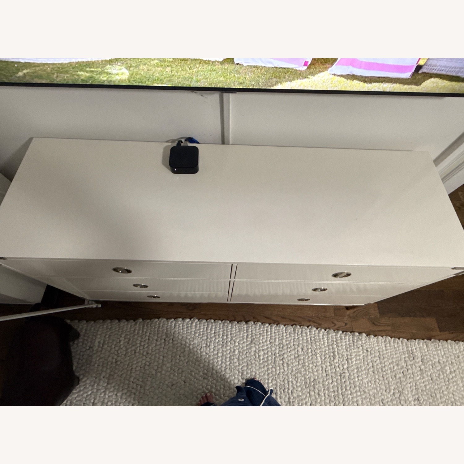 White Lacquer Dresser - image-3