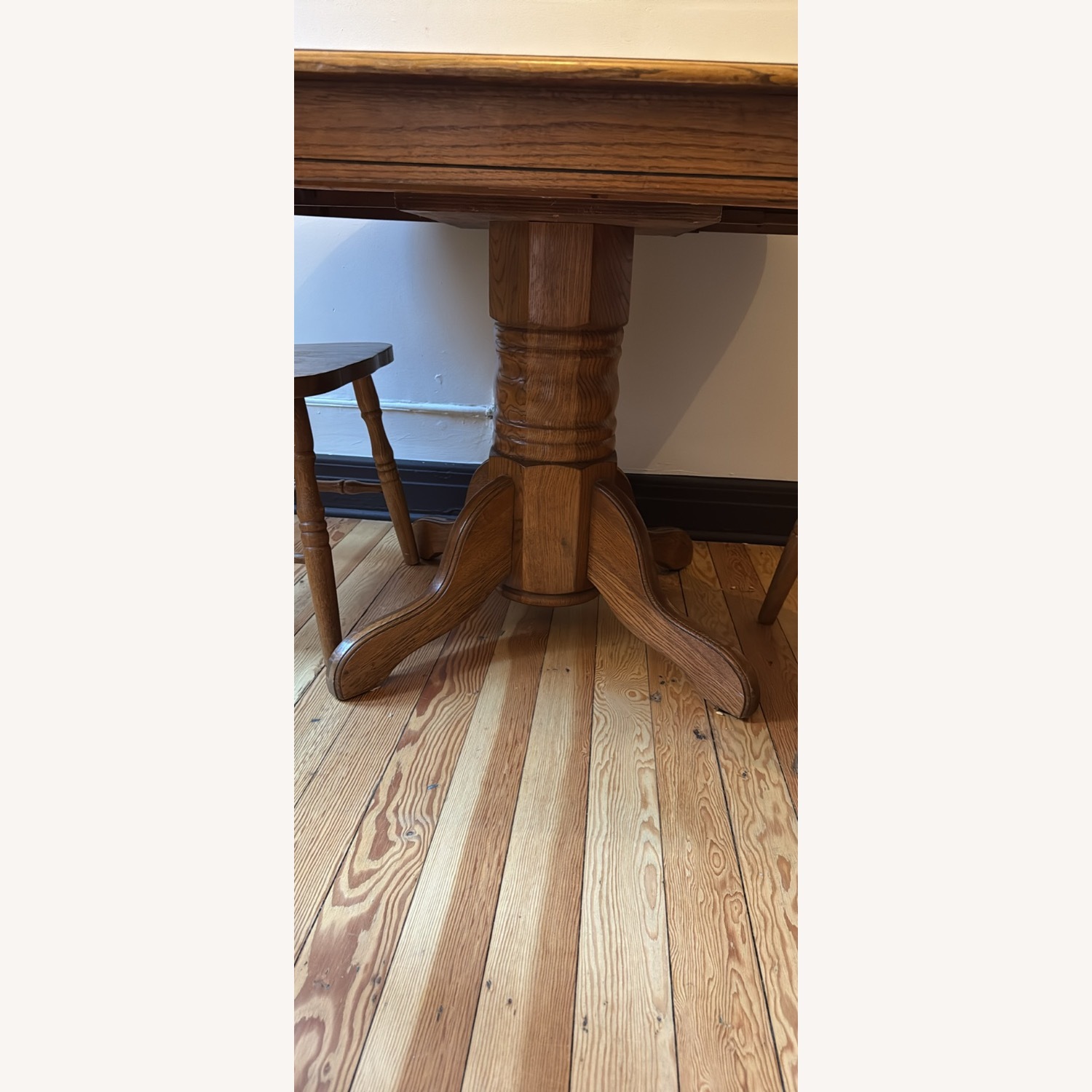 Light Brown Wood Dining Sets - image-1