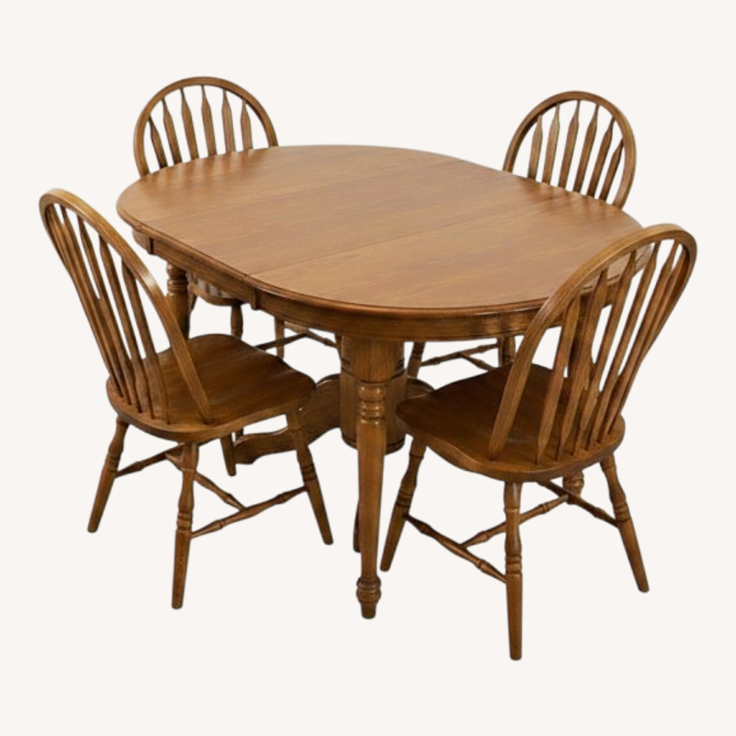 Light Brown Wood Dining Sets - image-0