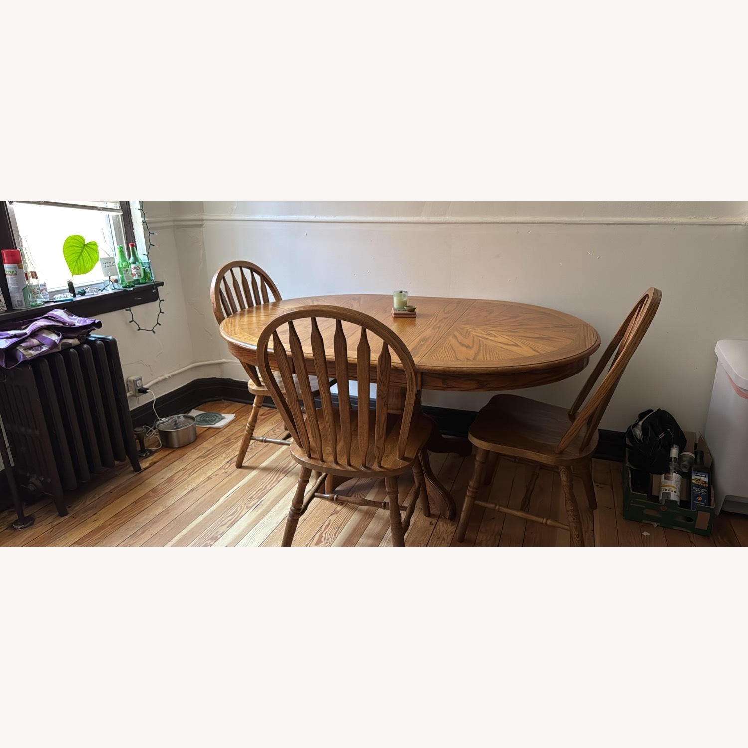 Light Brown Wood Dining Sets - image-4