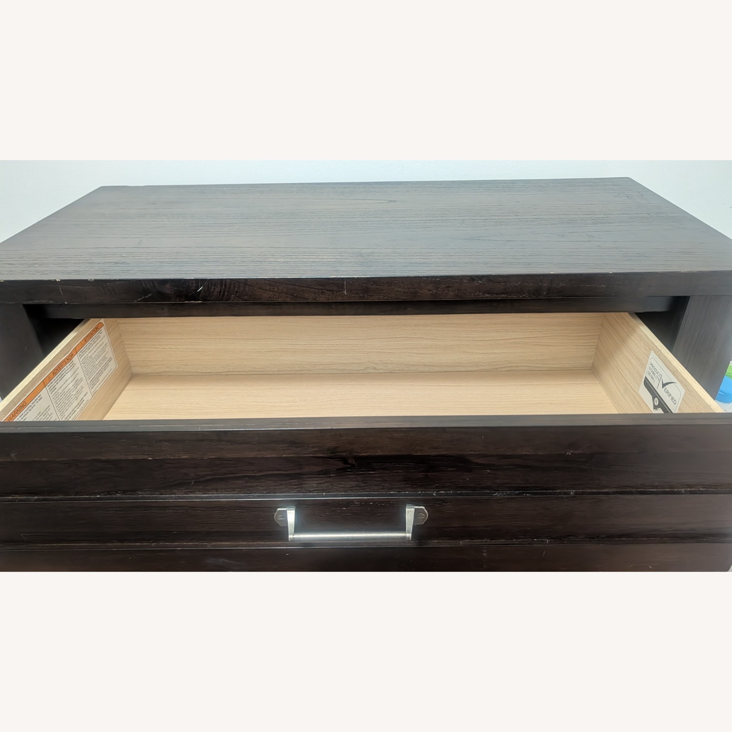 Dark Brown Dresser - image-2