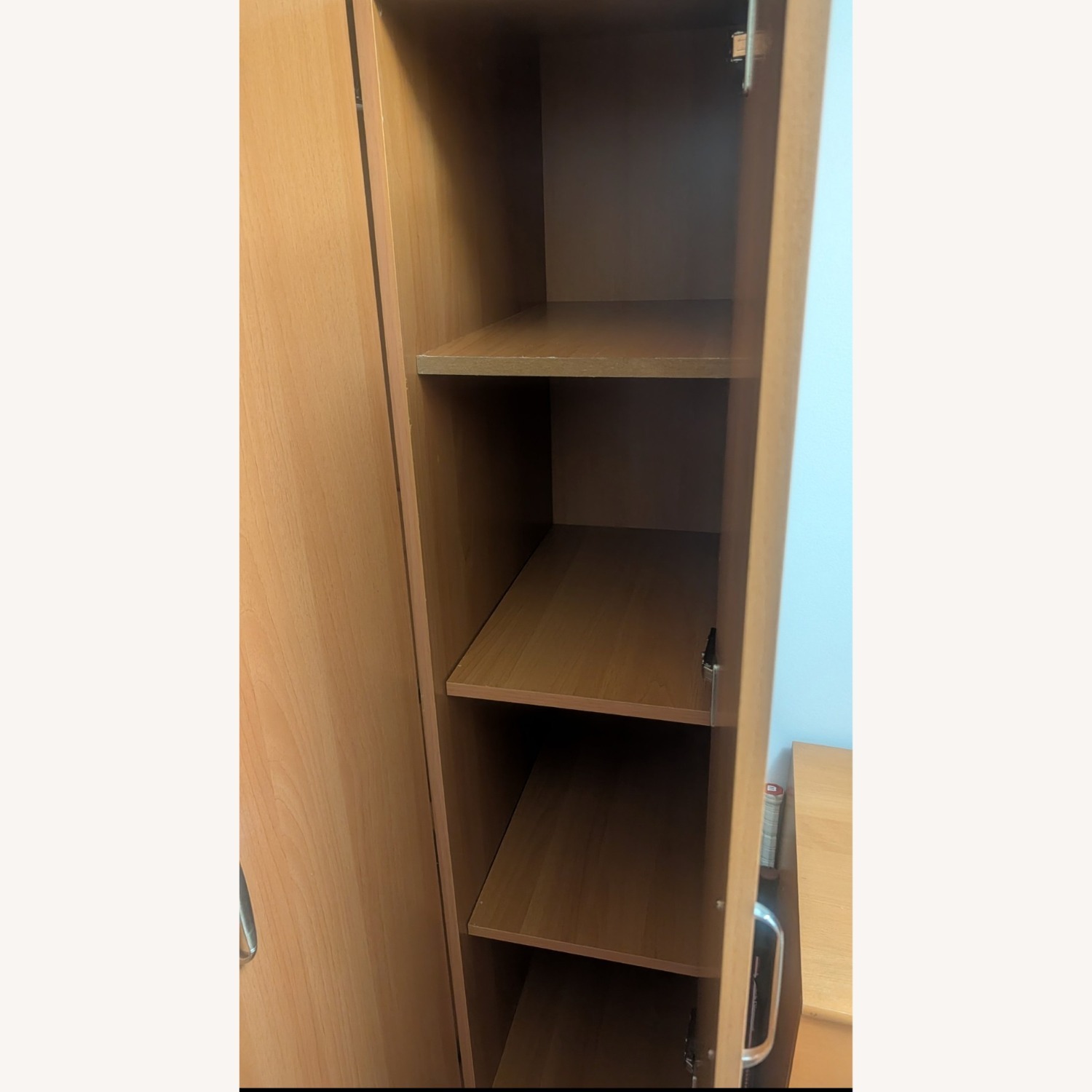 Light Brown Wardrobe Closet - image-3