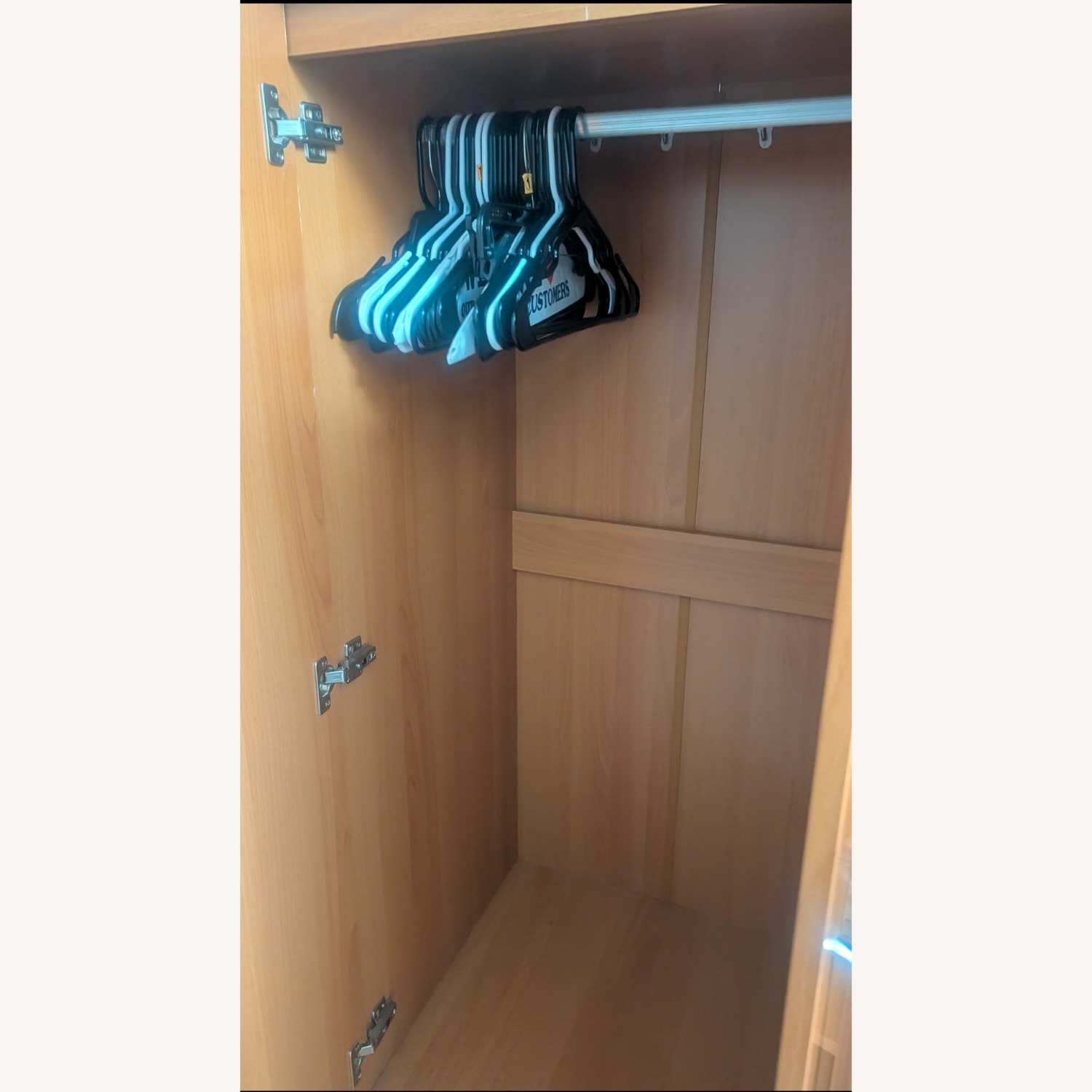 Light Brown Wardrobe Closet - image-4