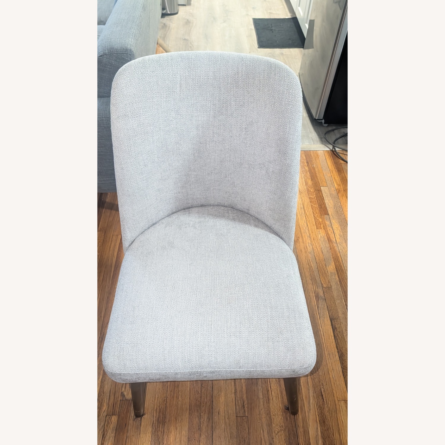 Light Gray Dining Chair - image-1