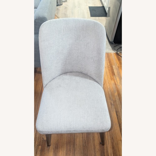 Used Light Gray Dining Chair for sale on AptDeco