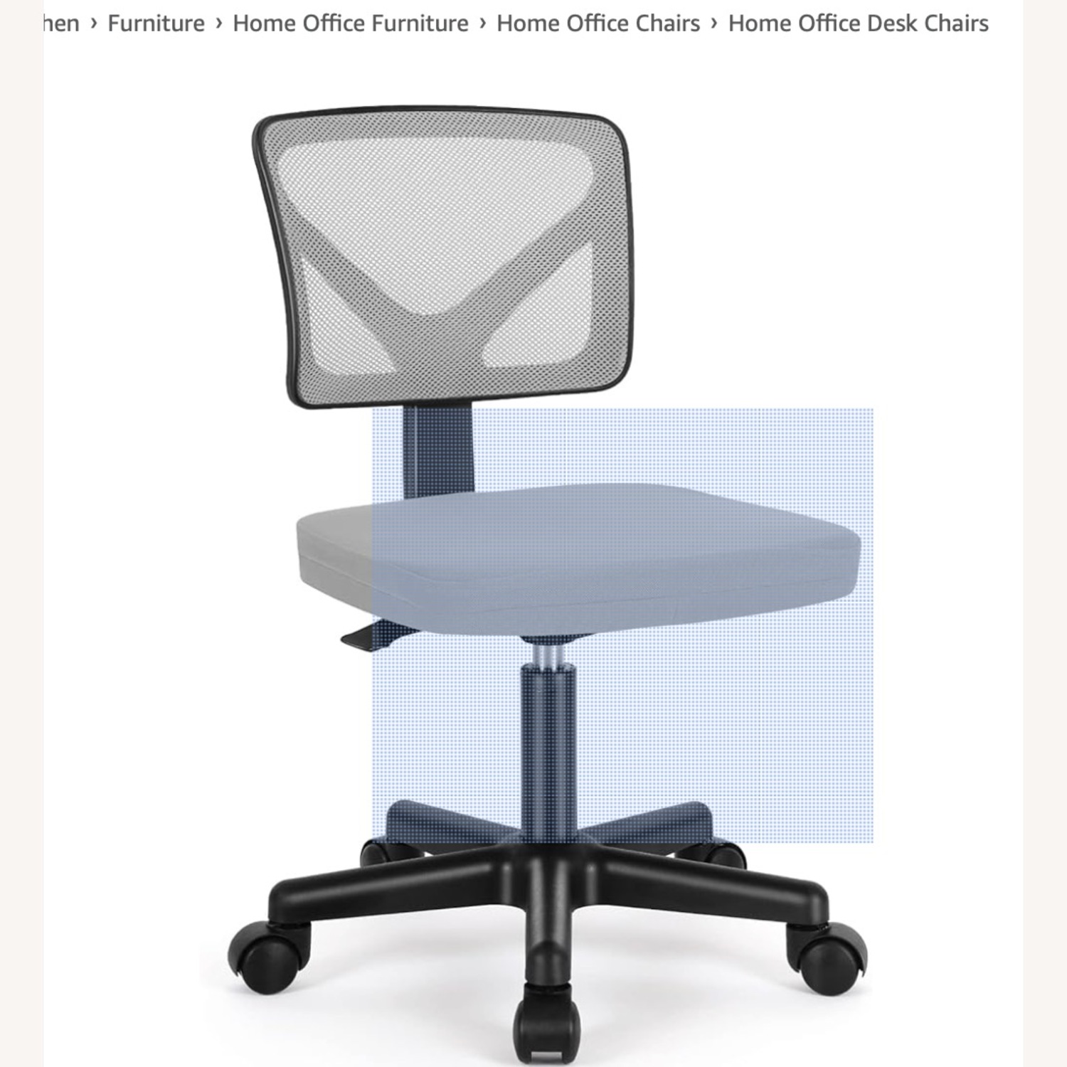Low Back Cheap Desk Chair - image-2