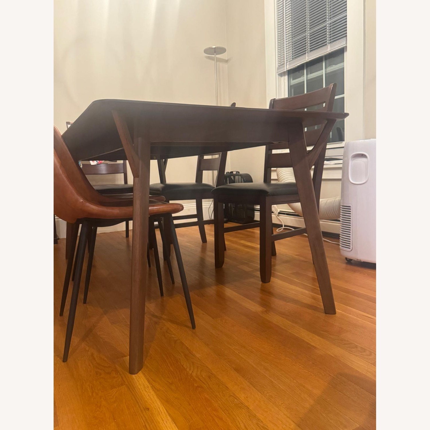 Wayfair Dark Brown Evanston 71" Wood Dining Table - image-2