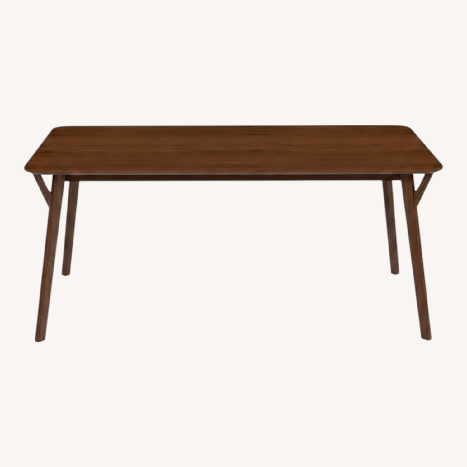 Wayfair Dark Brown Evanston 71" Wood Dining Table - image-0