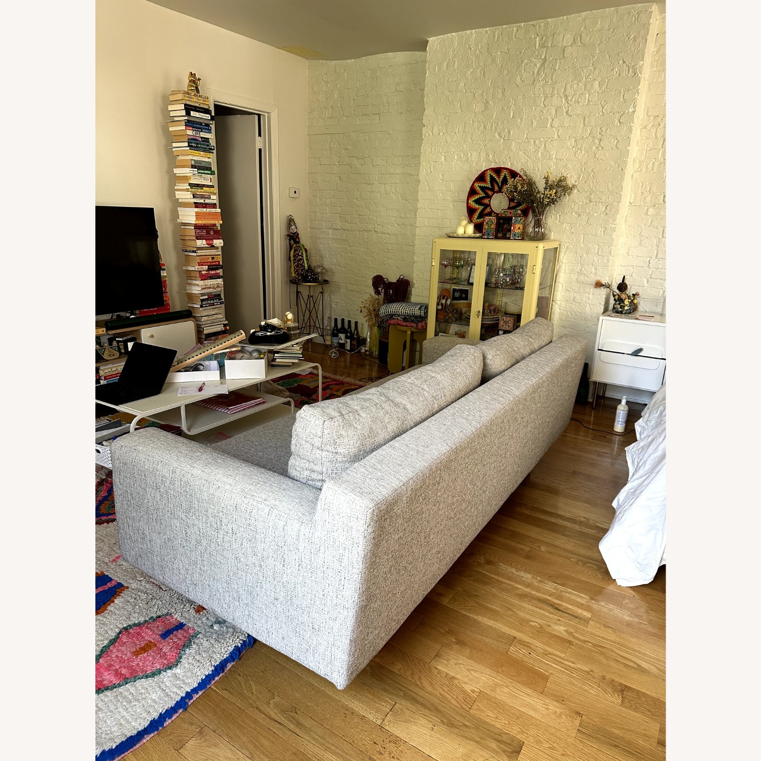 West Elm Eddy Gray Sofa - image-4