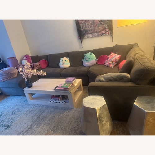 Used Macy’s Radley 4 Piece Sectional Couch for sale on AptDeco