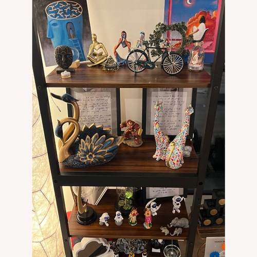 Used Dark Brown Well Maintained Bookshelf for sale on AptDeco