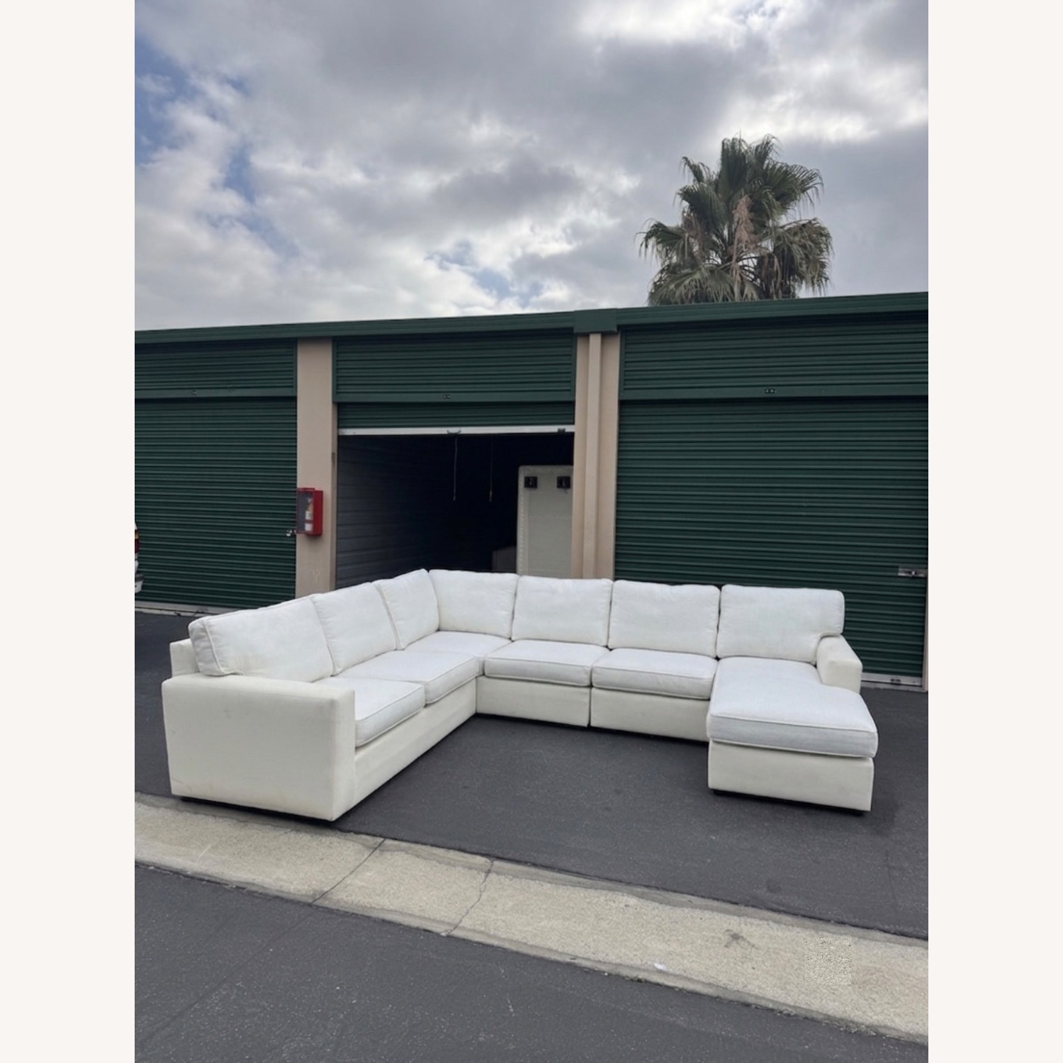 Pottery Barn White PB Comfort Square 3+ Piece Sectional - image-1