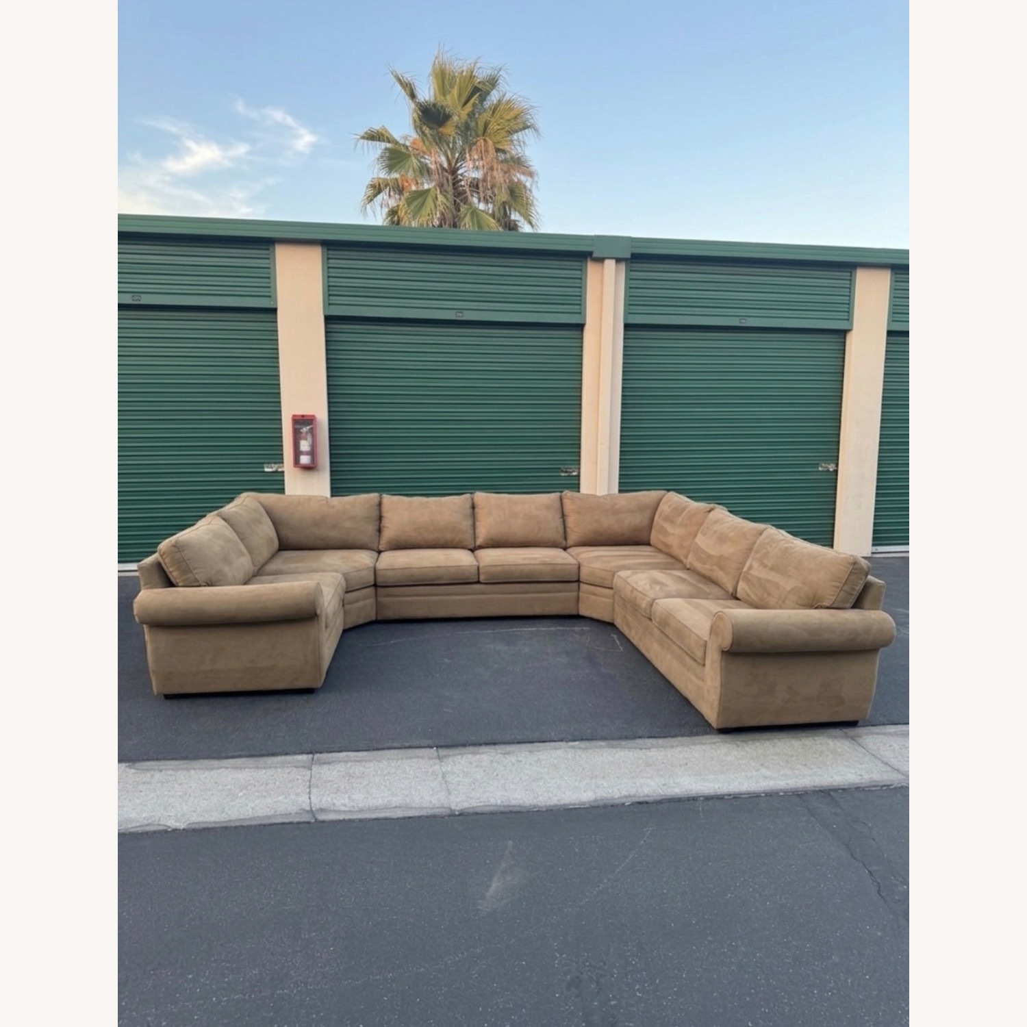 Pottery Barn Big Sur Roll Arm 3+ Piece Sectional - image-2