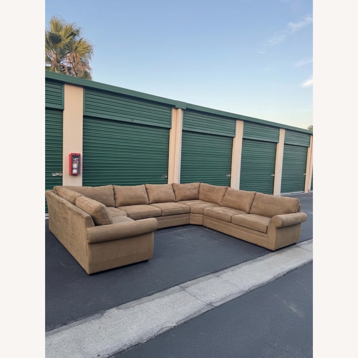 Pottery Barn Big Sur Roll Arm 3+ Piece Sectional - image-1