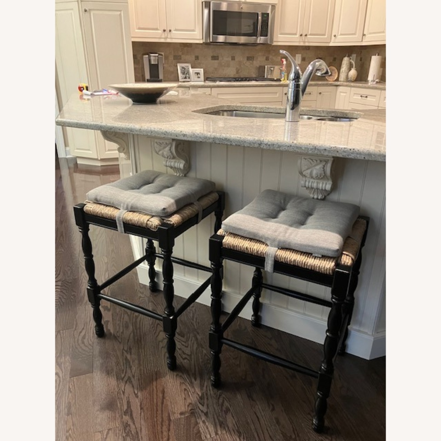 Oscar Huber Black/Natural All Wood Dining Set - image-3