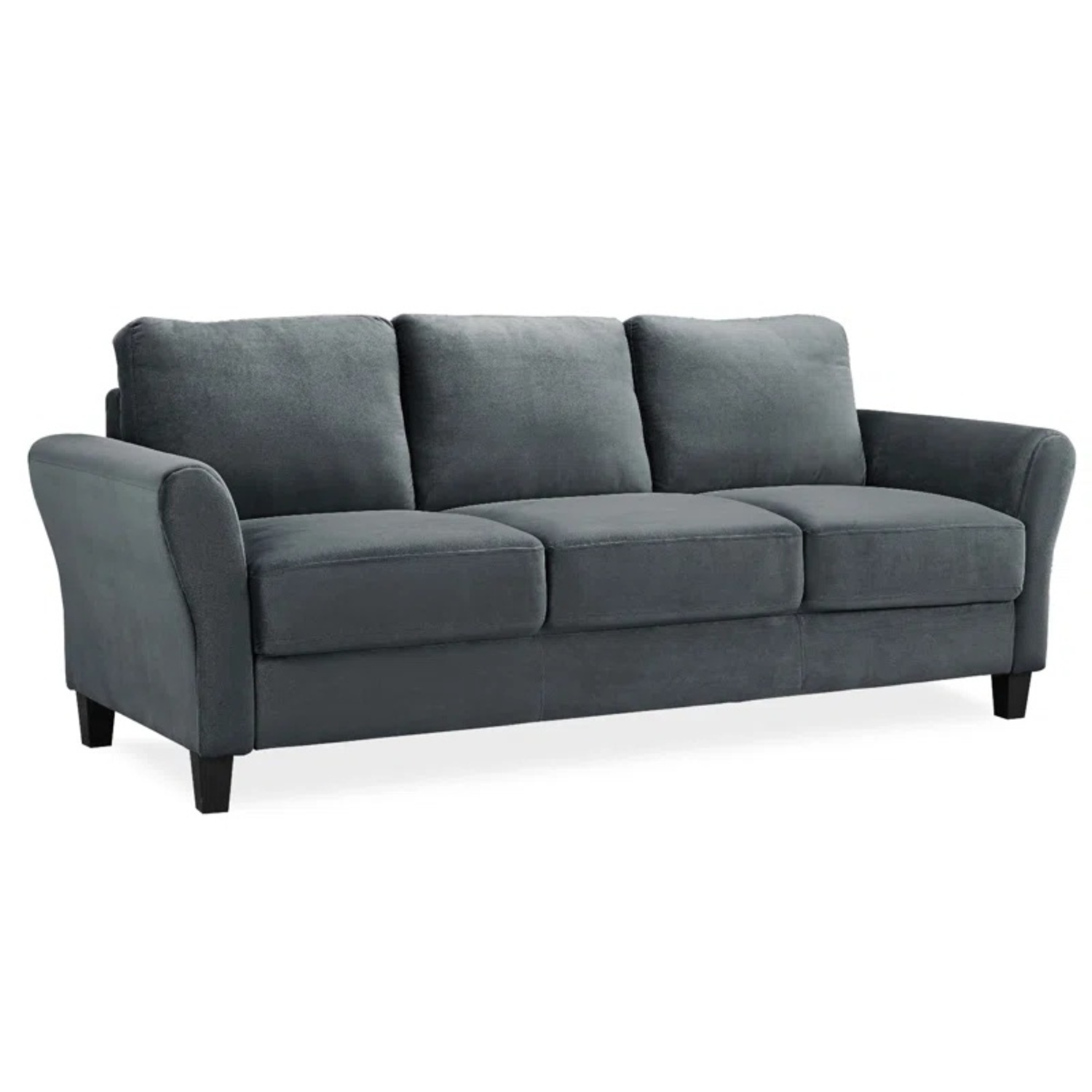 Wayfair Dark Gray 3+ Seater Sofa - image-4