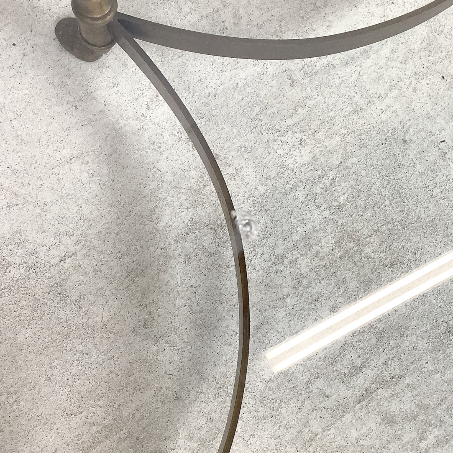 Vintage Brass Coffee Table after La Barge - image-12