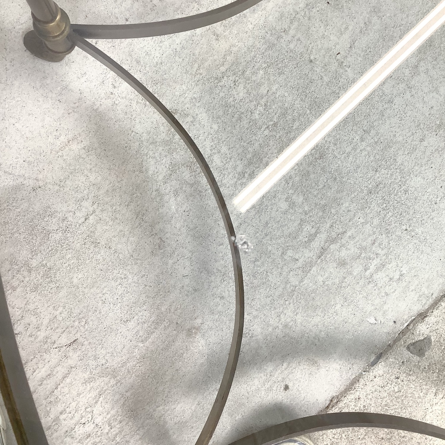 Vintage Brass Coffee Table after La Barge - image-17