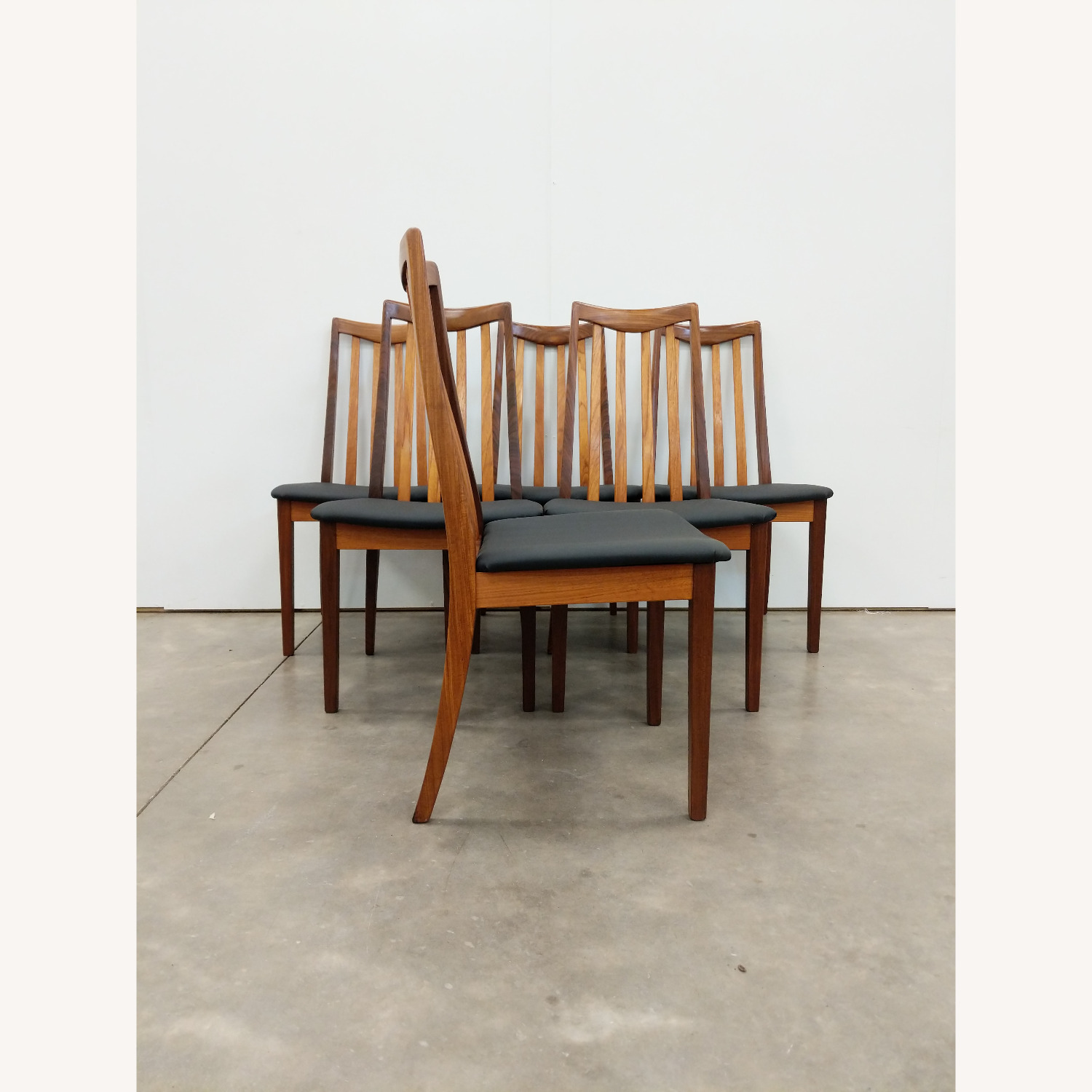 6 Vintage Mid Century Modern Dining Chairs G Plan - image-4
