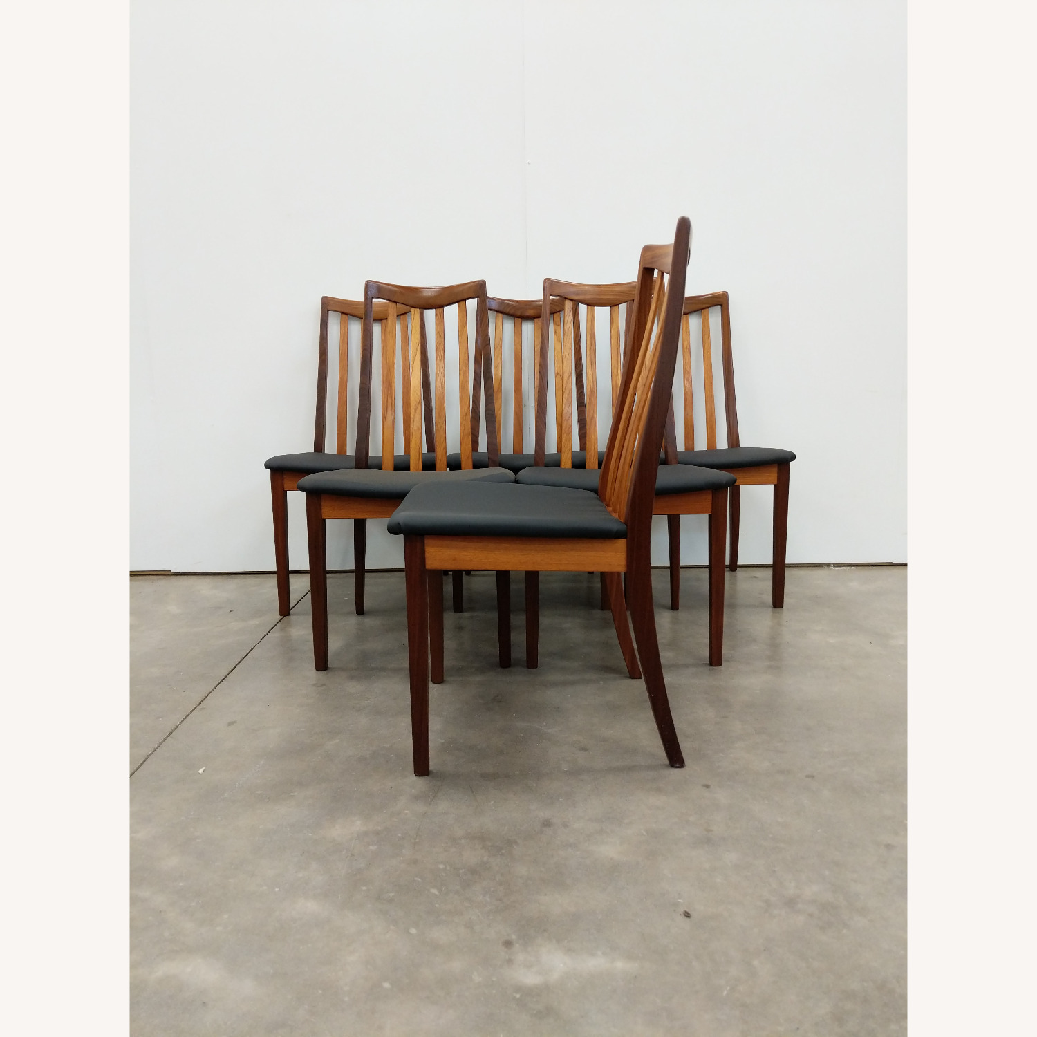 6 Vintage Mid Century Modern Dining Chairs G Plan - image-2