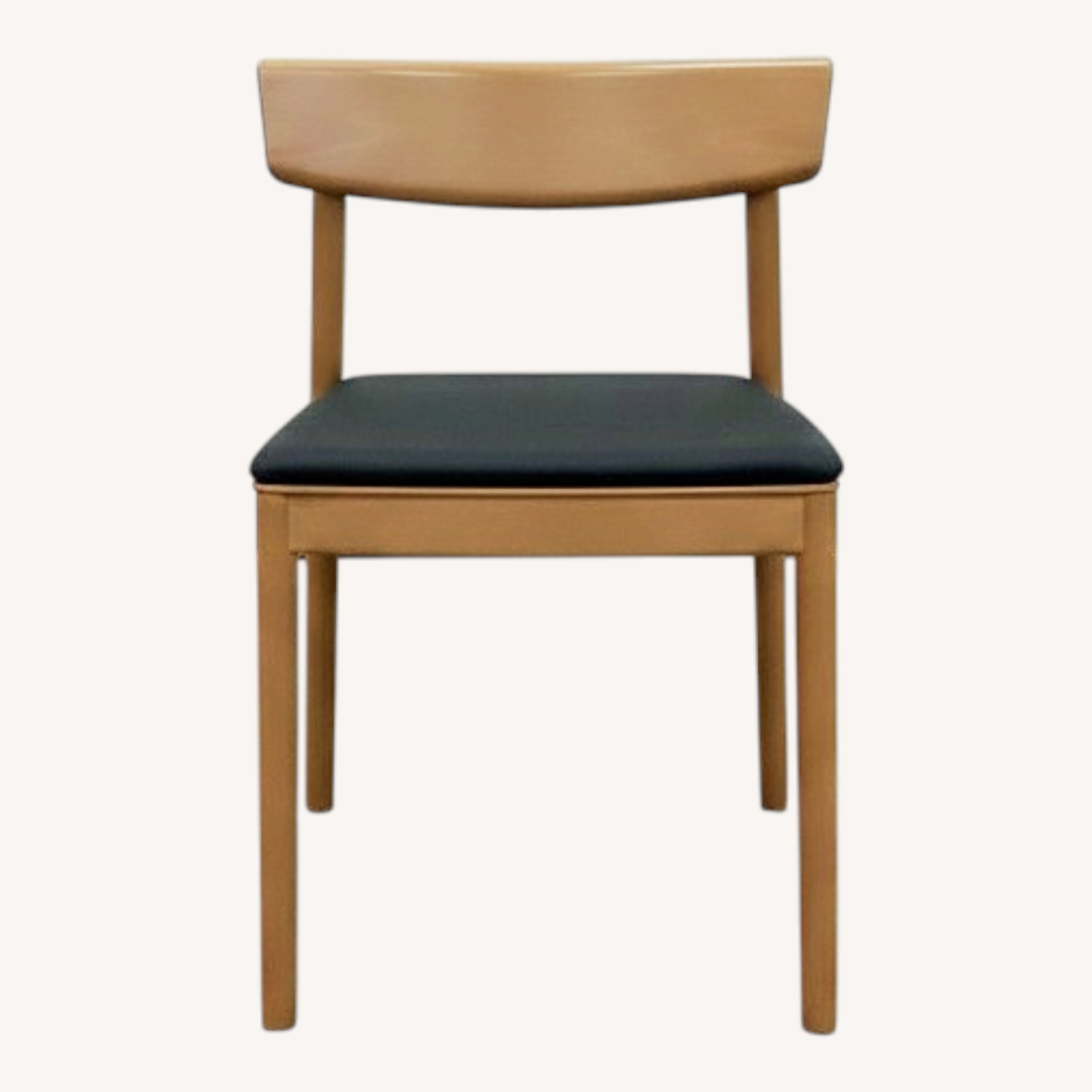Set of 6 Beech Dining Chairs by Andreu World - image-0