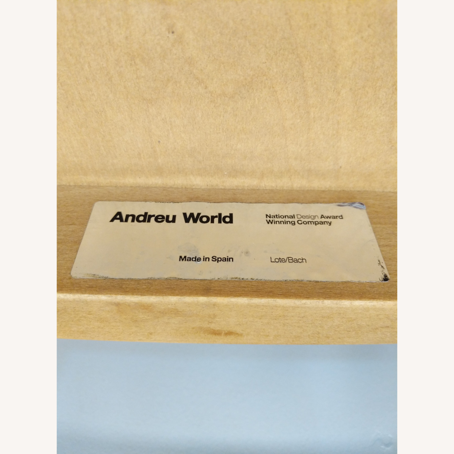 Set of 6 Beech Dining Chairs by Andreu World - image-9