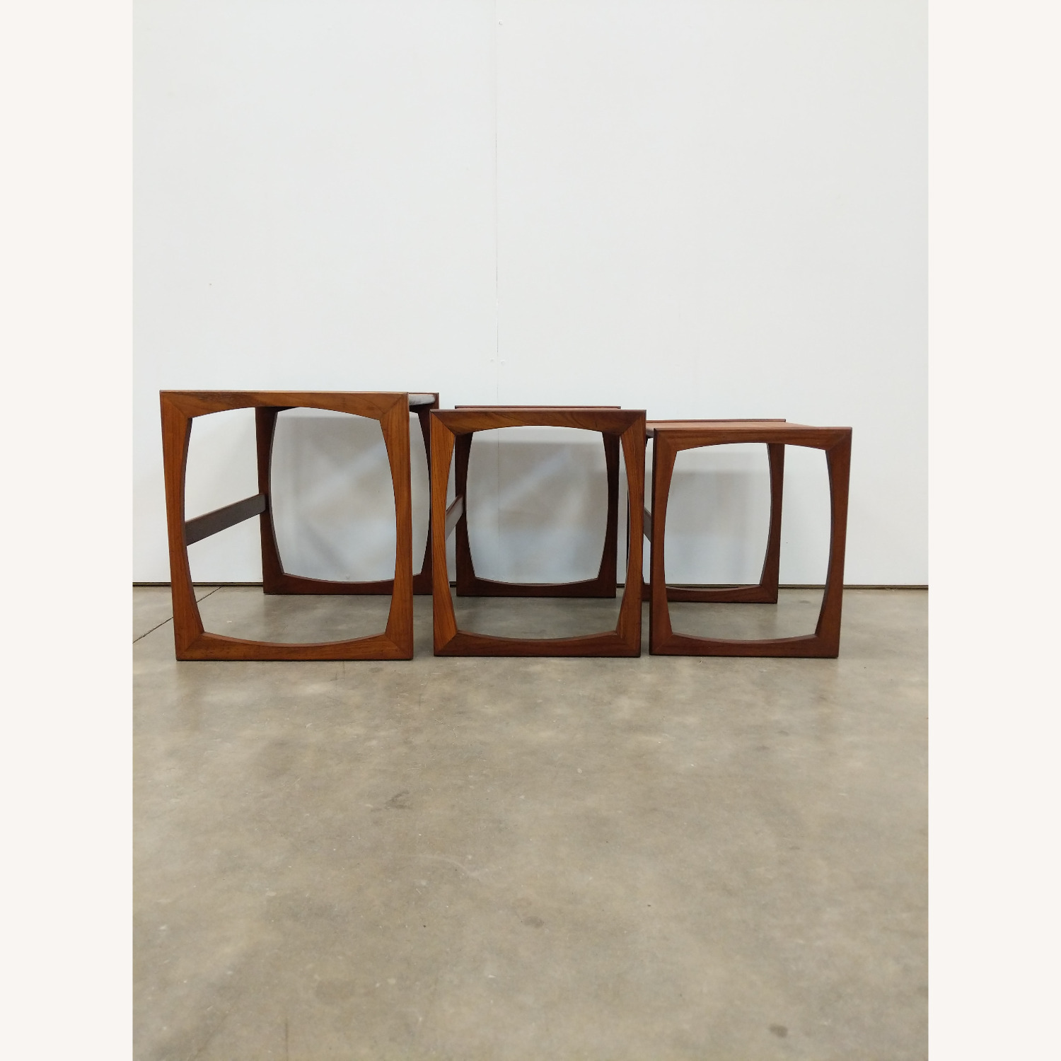 Vintage Mid Century G Plan Teak Nesting Tables - image-2