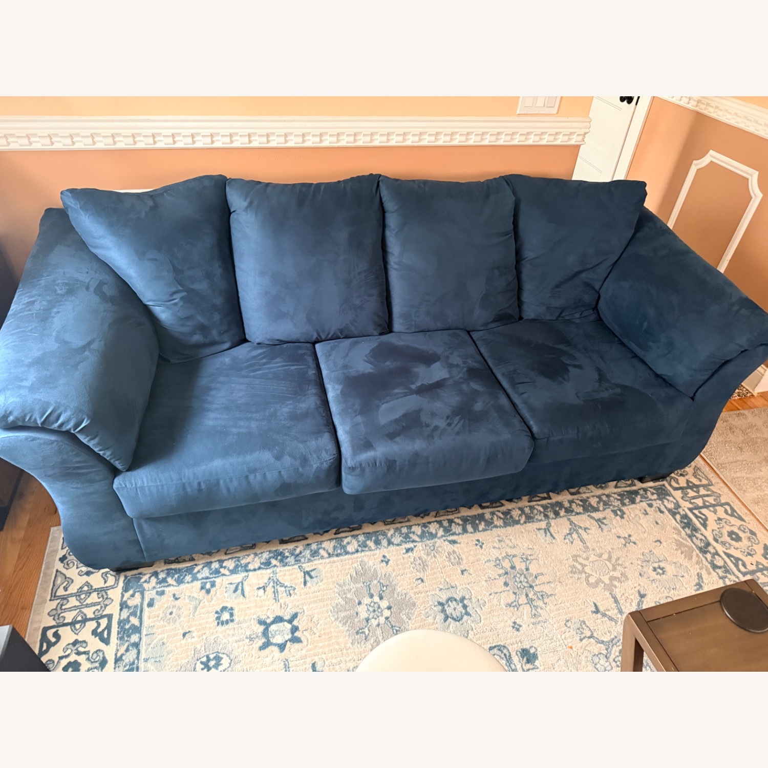 3 Seater Suede Sofa - image-2