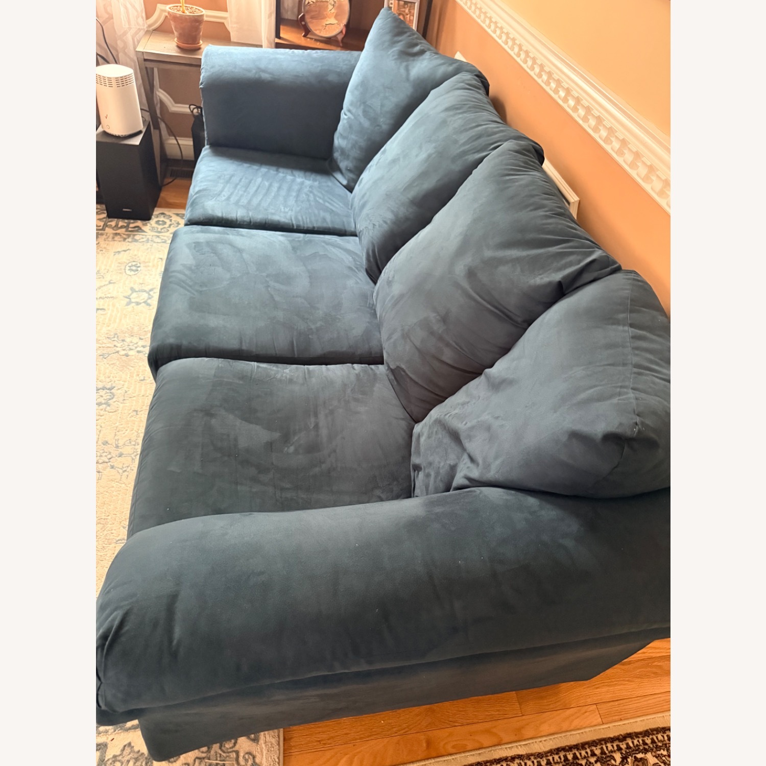 3 Seater Suede Sofa - image-3