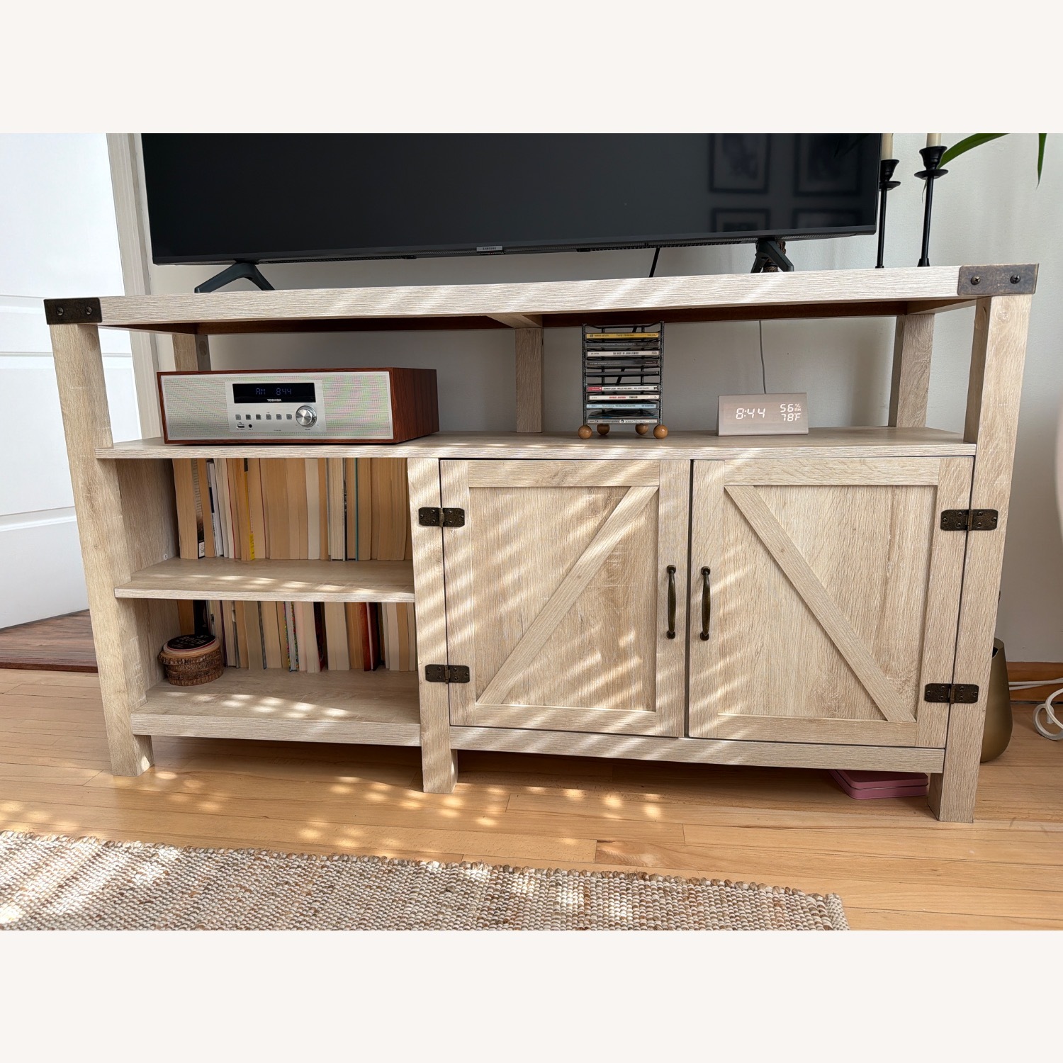 Modern Farmhouse TV Stand / Media Console - image-1