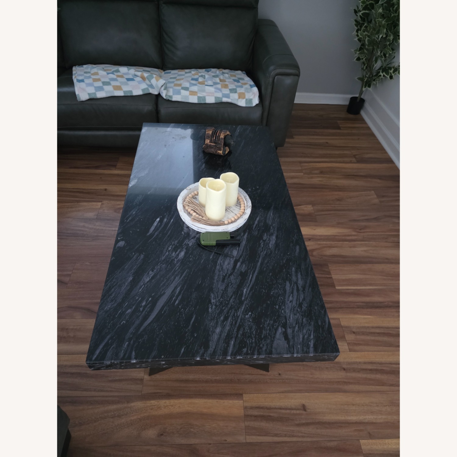 Mahal Marble Coffee Table - image-2