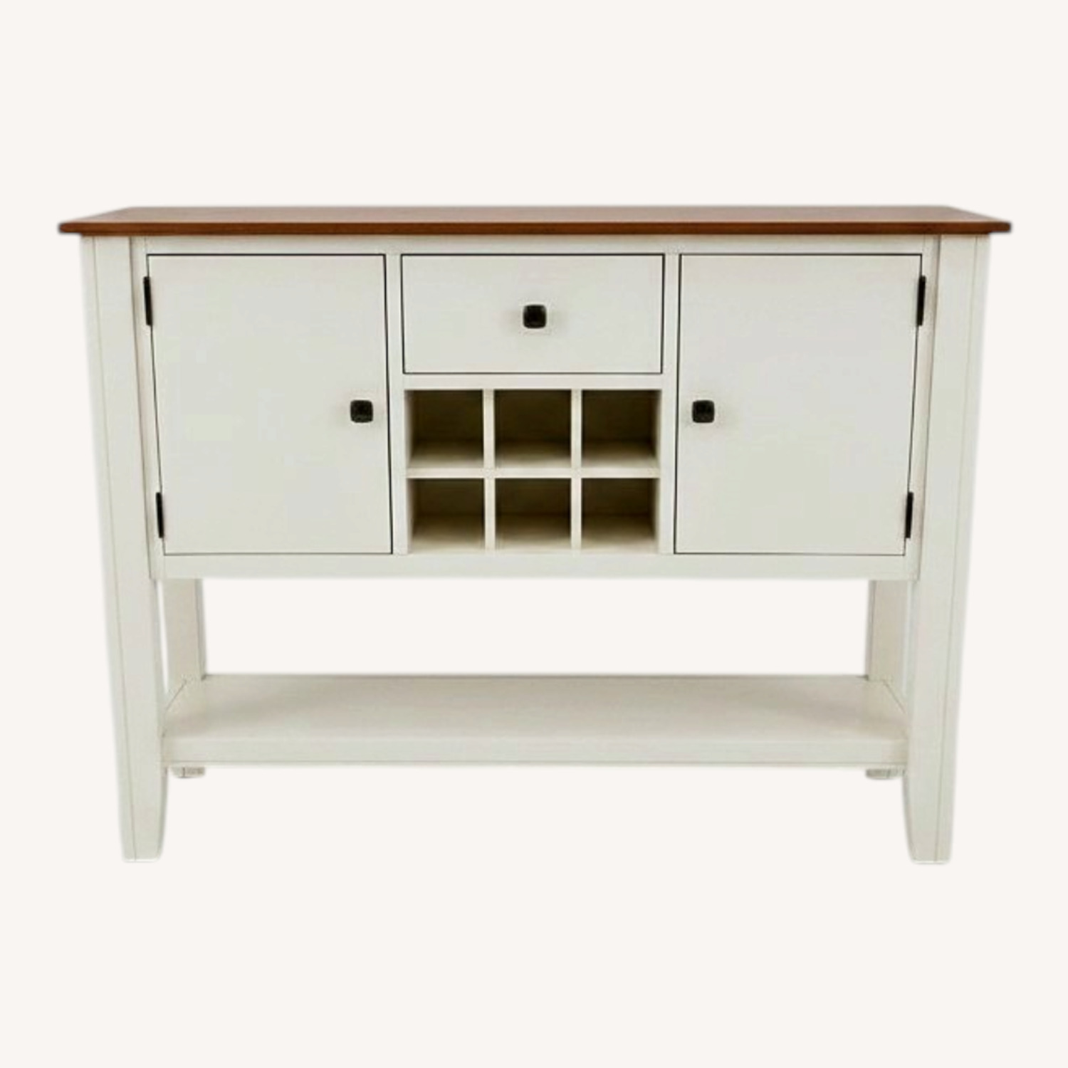 White Wood Sideboard - image-0