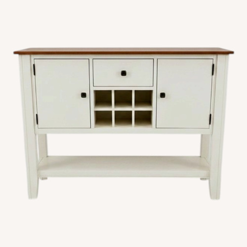 Used White Wood Sideboard for sale on AptDeco