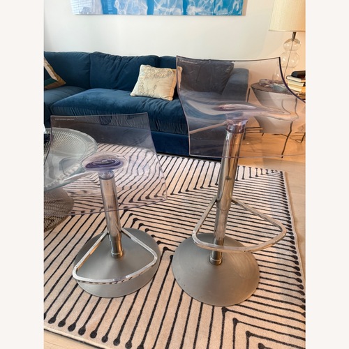 Used Ligne Roset Pam Crystal Bar Stools for sale on AptDeco