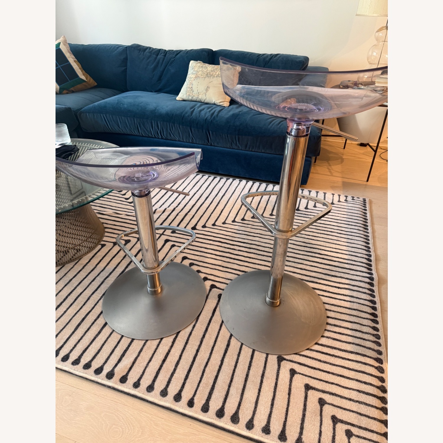 Ligne Roset Pam Crystal Bar Stools - image-3