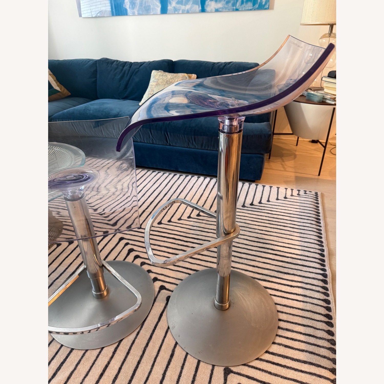 Ligne Roset Pam Crystal Bar Stools - image-2