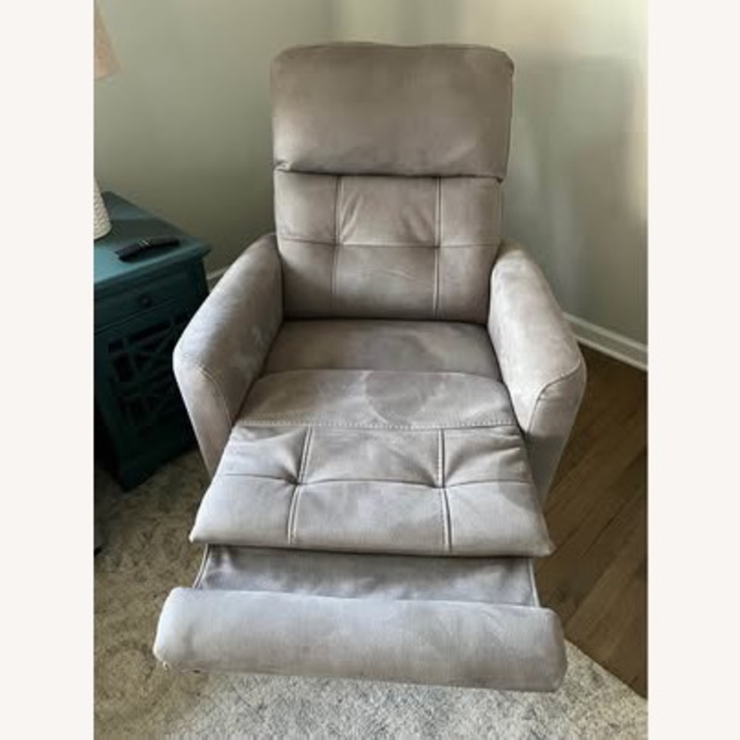 Raymour & Flanigan Laverne Microfiber Power Lift Recliner - image-8