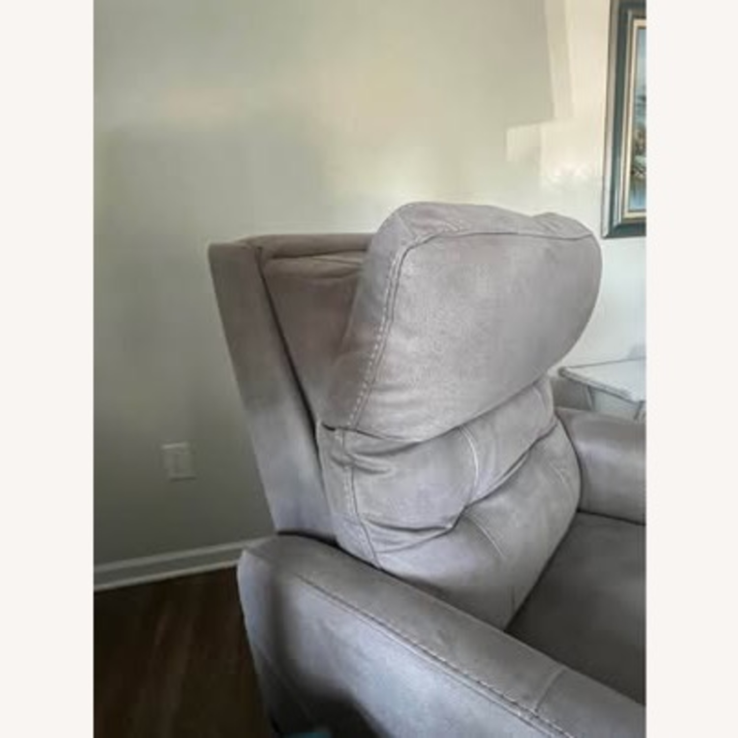 Raymour & Flanigan Laverne Microfiber Power Lift Recliner - image-3