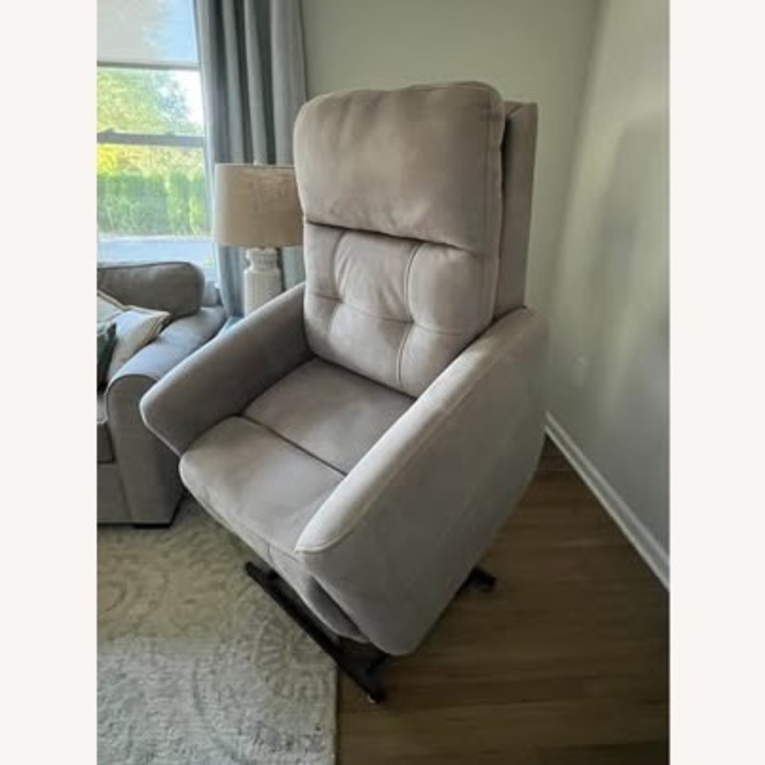 Raymour & Flanigan Laverne Microfiber Power Lift Recliner - image-2
