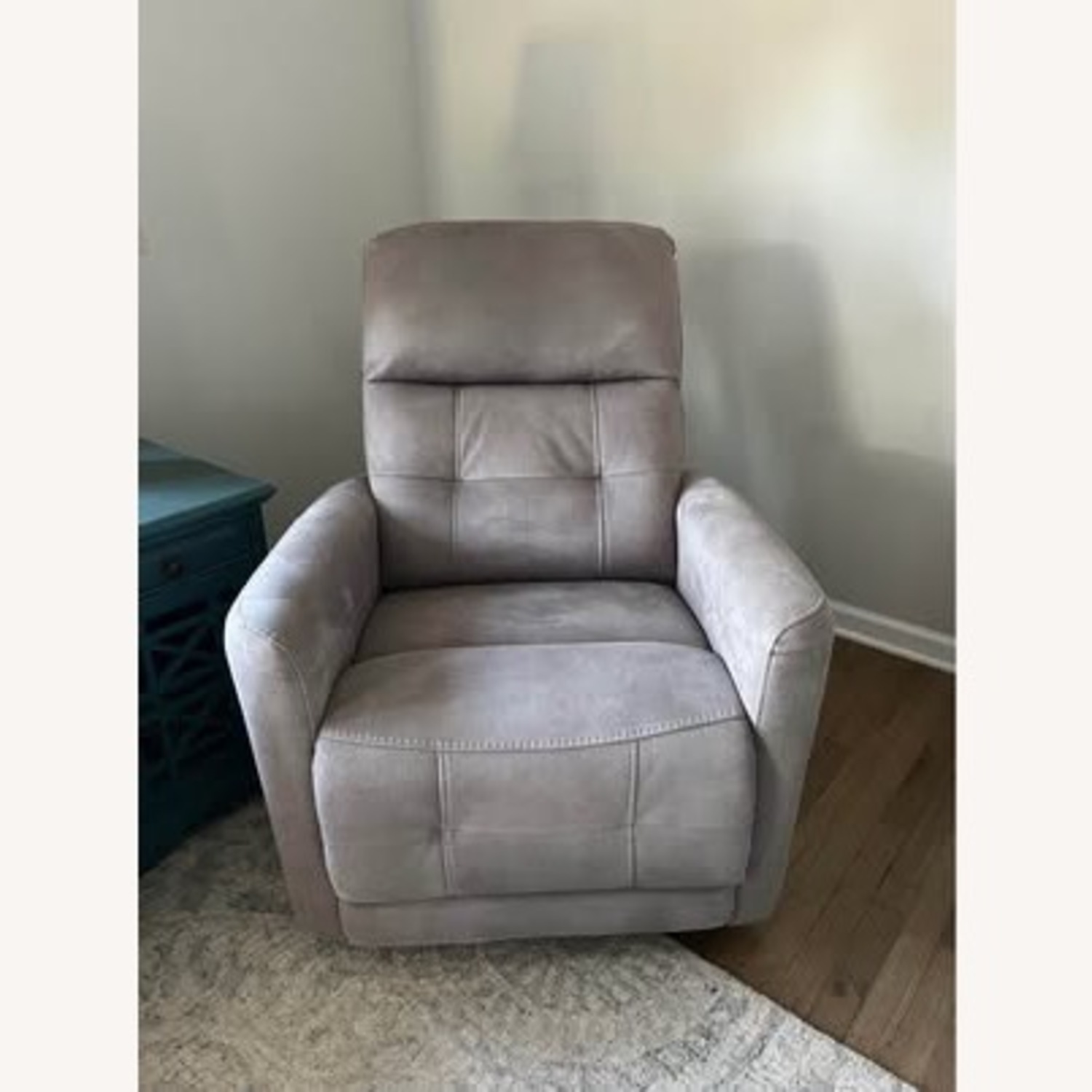 Raymour & Flanigan Laverne Microfiber Power Lift Recliner - image-1