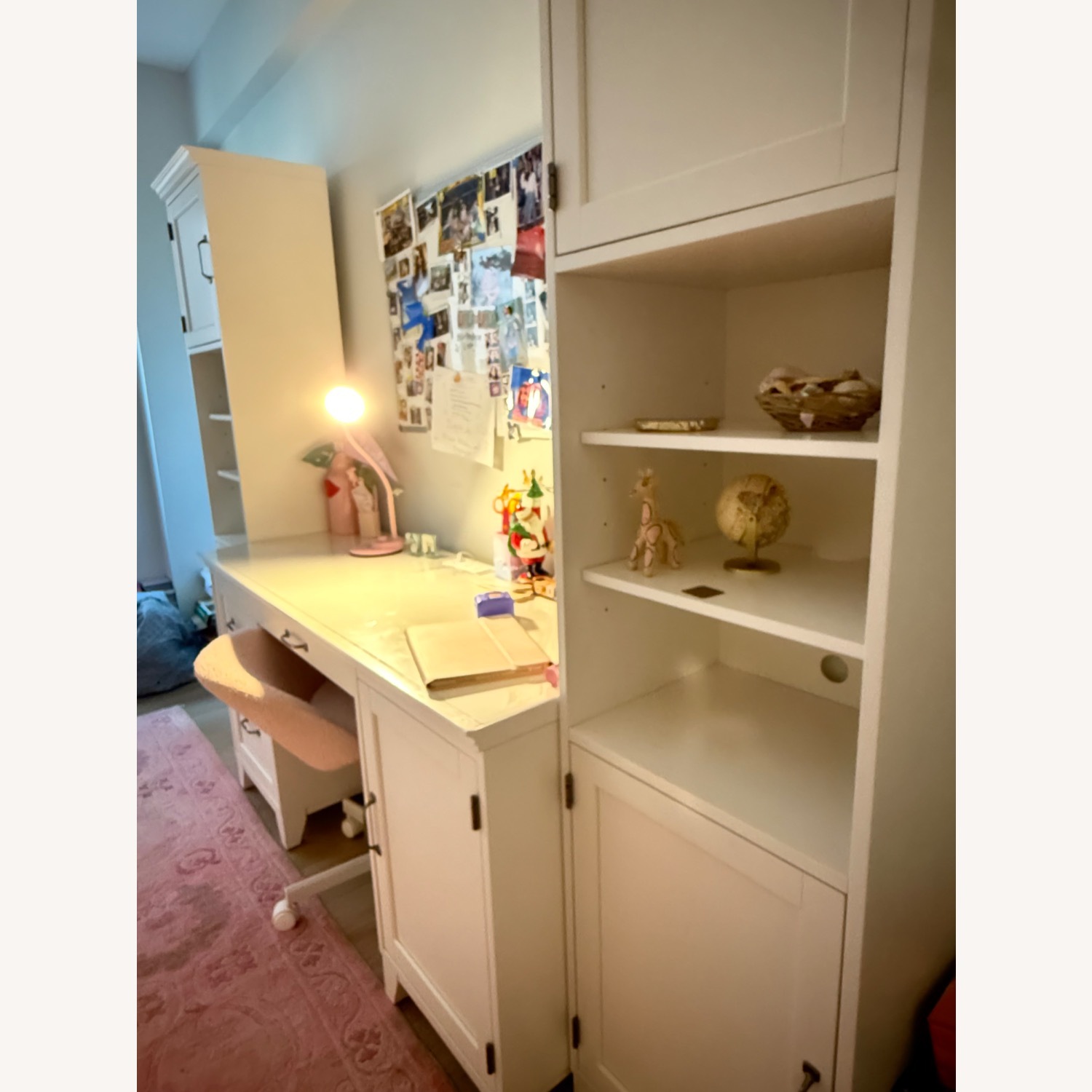Pottery Barn Teen White Wall Shelf - image-5