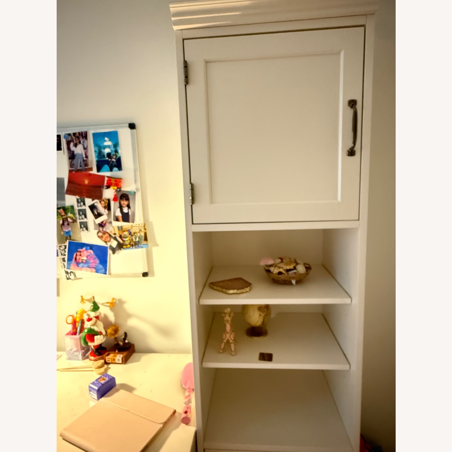 Pottery Barn Teen White Wall Shelf - image-2
