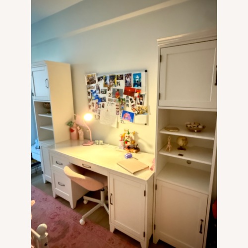 Used Pottery Barn Teen White Wall Shelf for sale on AptDeco