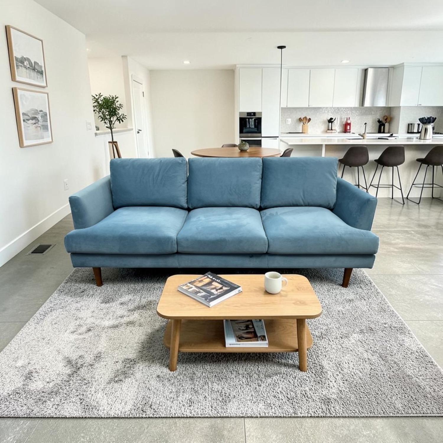 AllModern Miller Upholstered Sofa - image-1