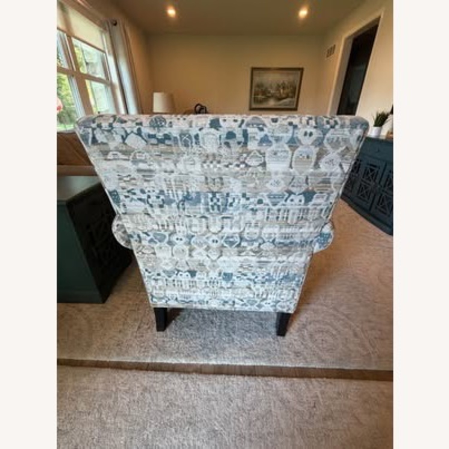 Raymour & Flanigan Fabric Accent Chair - image-3