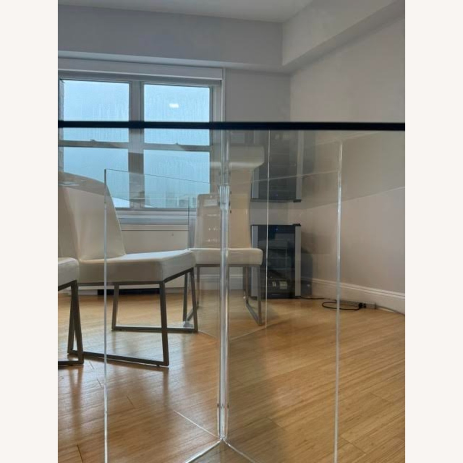 Panos Glass Top Dining Table - image-1