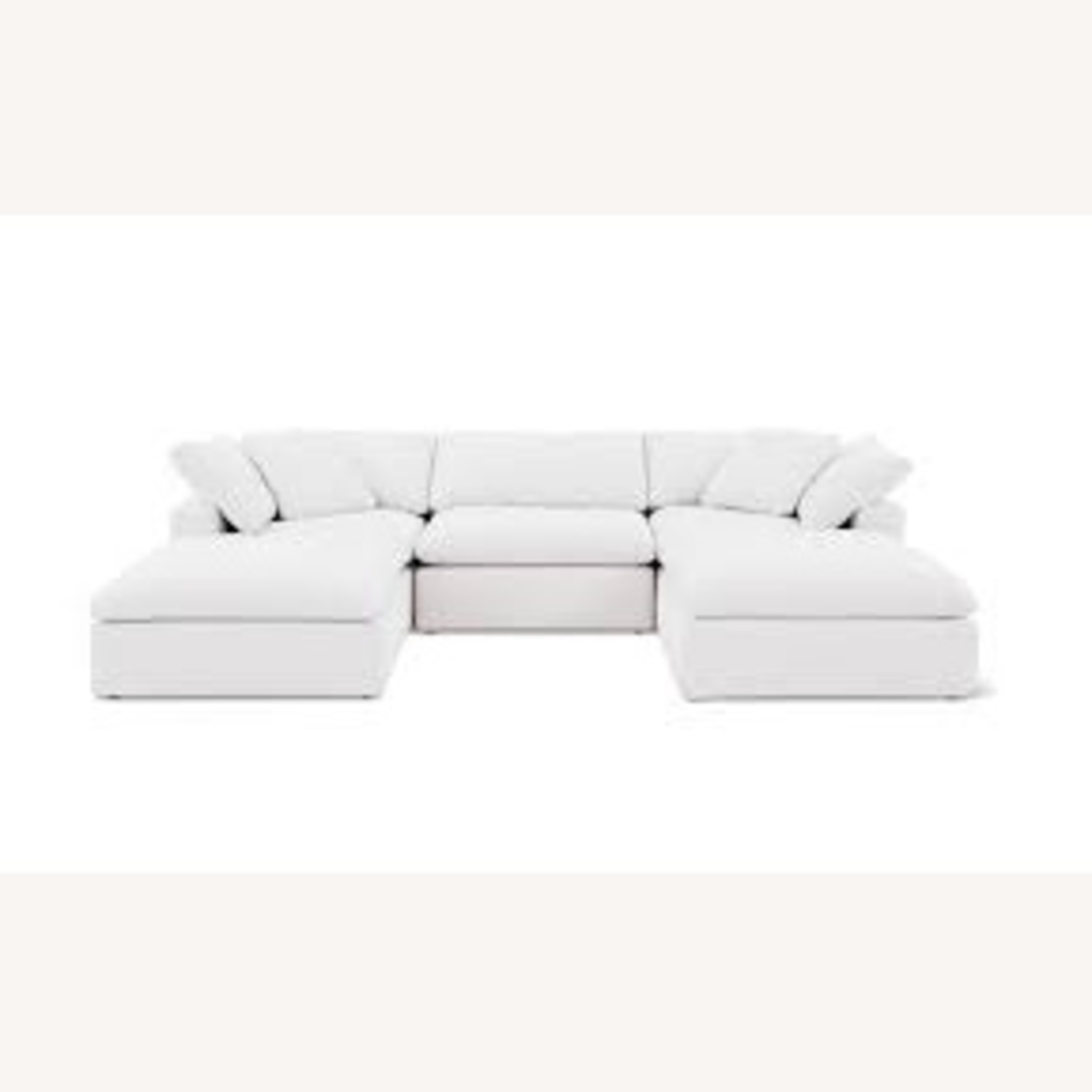 Nubes Cloud Classic 5-Piece Modular Sofa With Ottomans - image-5