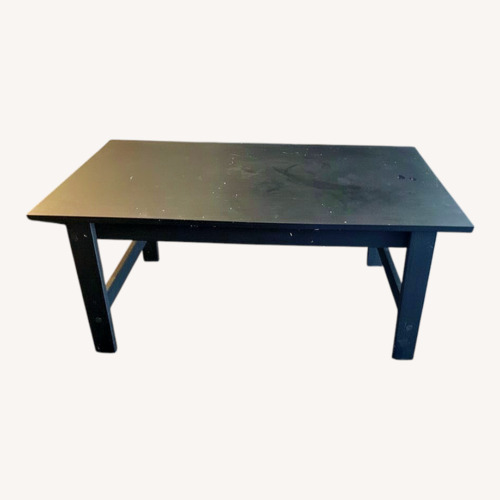 Used Amazon Black Coffee Table for sale on AptDeco