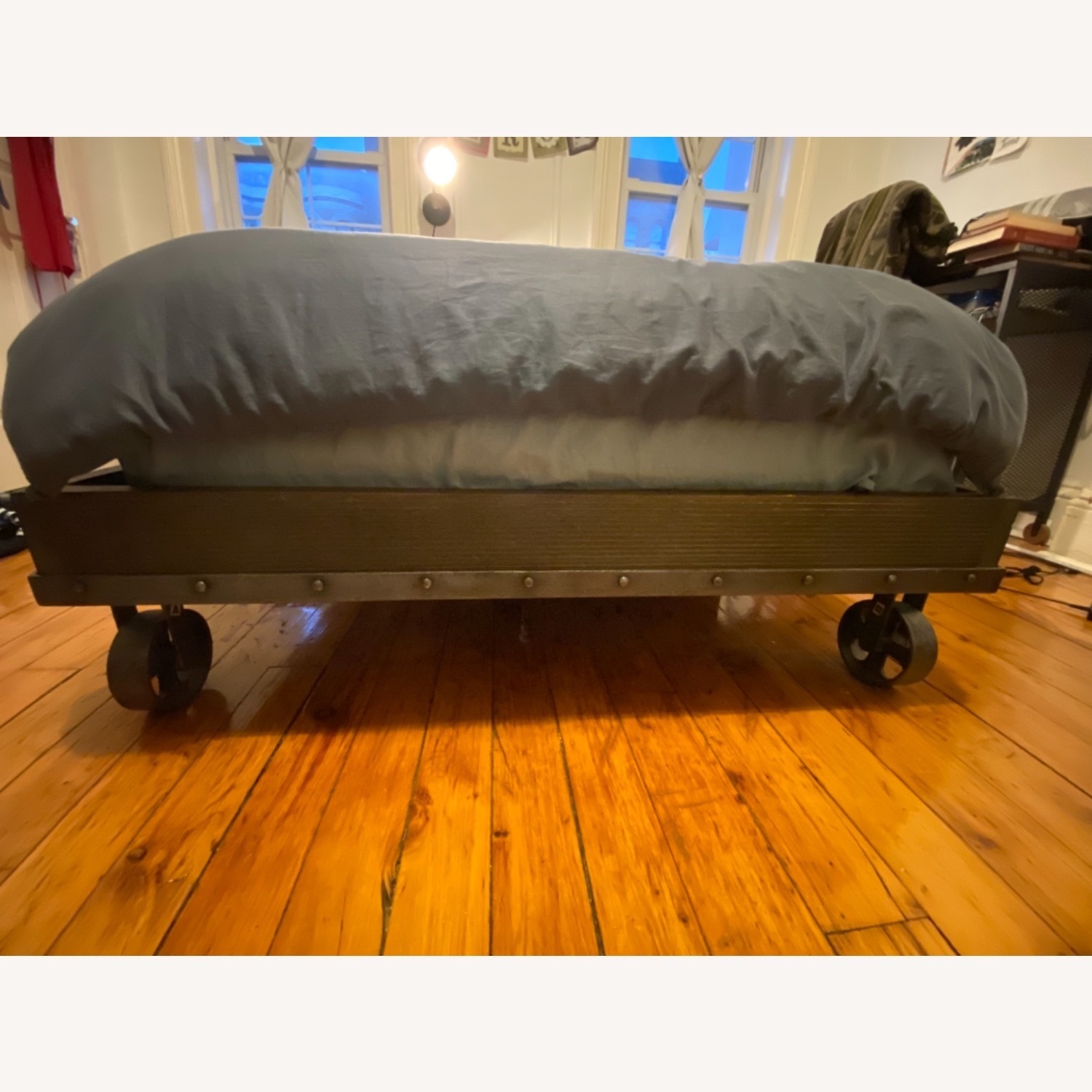 Restoration Hardware Industrial Cart Bed - image-2