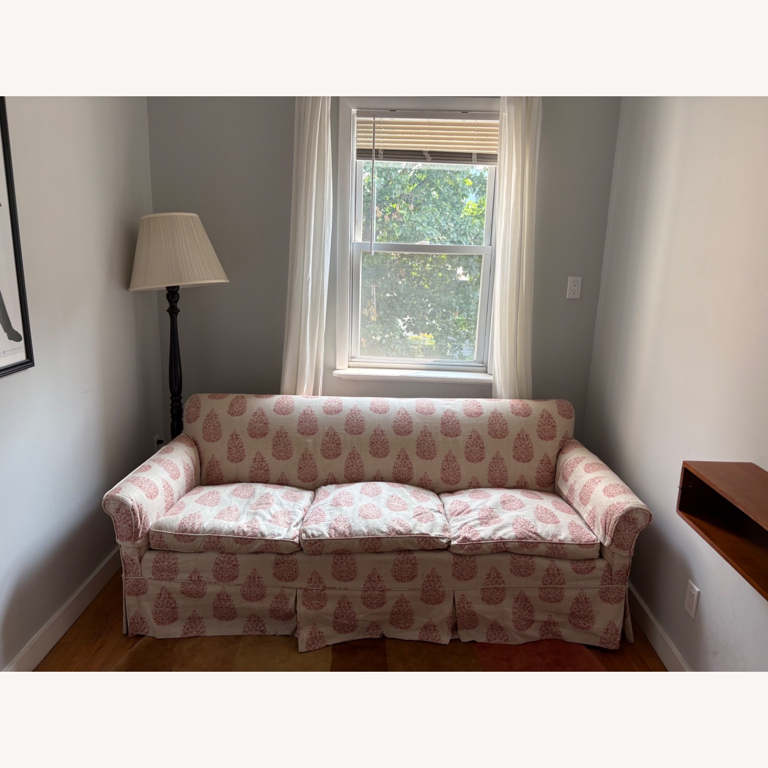 John Robshaw Textiles Cotton/Linen 3+ Seater Sofa - image-1